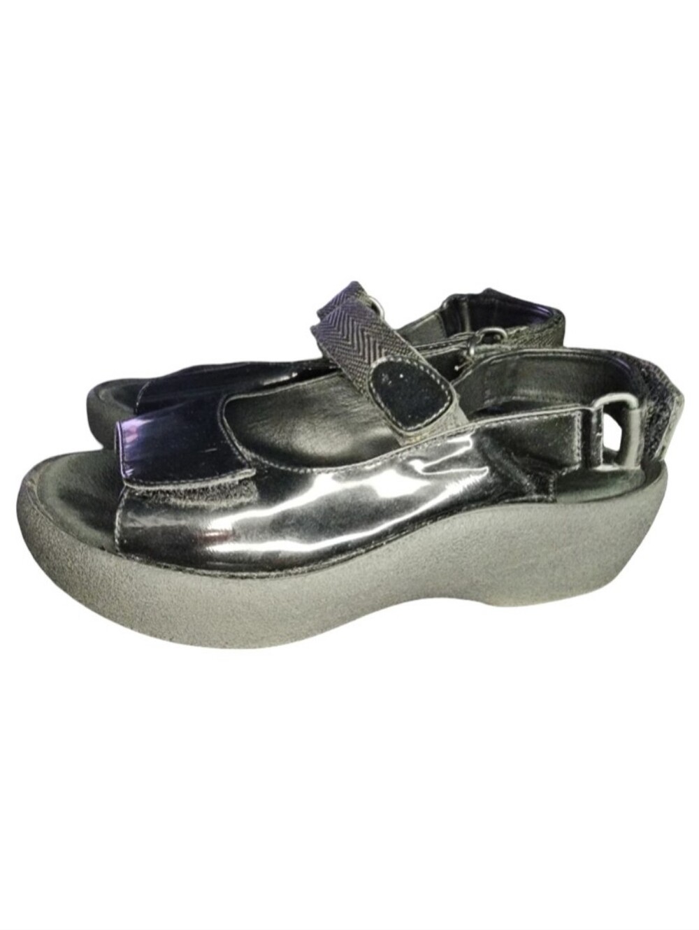 Woky Jewel Patent Sandals, Womens 36 EU (5.5 US) - Picture 2 of 10